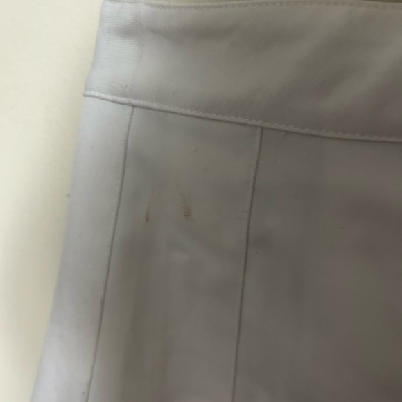 White Pleated Mini Skirt - Picture 7 of 7